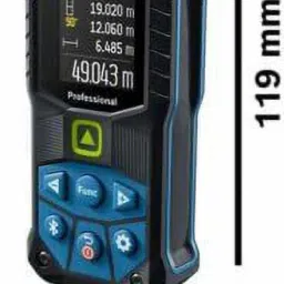 bosch GLM 50-23 G 50M Range Laser Distance Meter with Color Backlit Display Non-magnetic Engineer's Precision Level image 5