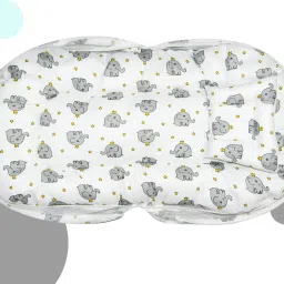 fenzi kids Nylon Infants Washable New born Baby bedding set With Pillow Mosquito Net image 3