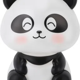 ZINK TONER Moving Head Solar Panda - Solar-Powered Wobble Head Lucky Buddha for Good Luck Light Strip-image-57