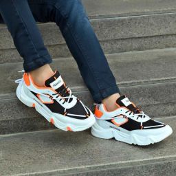 sports shoes for men | Latest Stylish Casual sneakers for men | Lace up lightweight shoes for running, walking, gym, trekking, hiking & party Running Shoes For Men | Running Shoes For Men (Black) Sneakers For Men-image-14