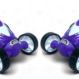 Set of 2 Small Remote Control Stunt Cars with 360° Flips and Dual Drive-image-40
