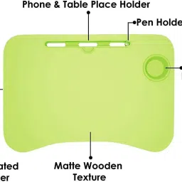 hf harsh fashion Foldable multipurpose Table Wood Portable Laptop Table image 5