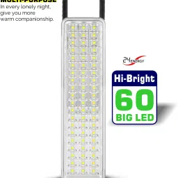 60 Hi-Bright SMD Light With Electric Charging Rechargeable 5 hrs Flood Lamp Emergency Light-12