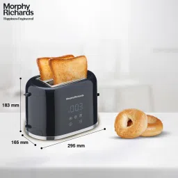morphy by morphy richards WINDSOR Digital Toaster 2 Slice 800 W Pop Up Toaster image 3