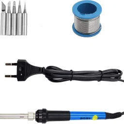 2in1 Professional Mobile Soldering Iron Equipment Tool Machine Combo Kit Set with Wire 60 W Temperature Controlled-19