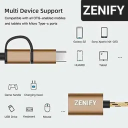 ZENIFY Micro USB, USB Type C OTG Adapter image 5