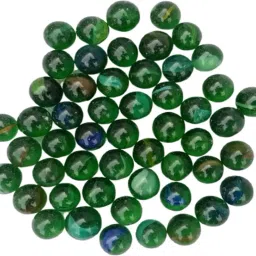 30 Pcs Multicolour Kanche Marble Glass Ball Goli in Stone Pebble Regular Round Fire Glass Pebbles-image-56