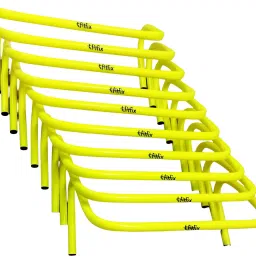 fitfix Hurdles for Field Training and Speed Coordination 9" Plastic Speed Hurdles image 2