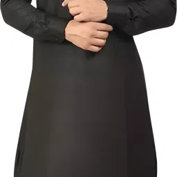 Men Cotton Blend Kurta Pyjama Set-image-8