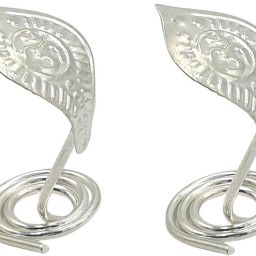 Sahiba Gems Solid Silver Naag Nagin Joda Decorative Showpiece-4 cm-image-59