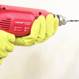 FPD-010RE Drill Machine| Forward/Reverse, Variable Speed| 450W | Copper Armature FPD-010RE Pistol Grip Drill-image-46
