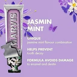marvis Jasmine Mint Toothpaste 85 ml Toothpaste image 3