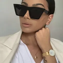 UV Protection, Gradient Cat-eye Sunglasses (Free Size)-14