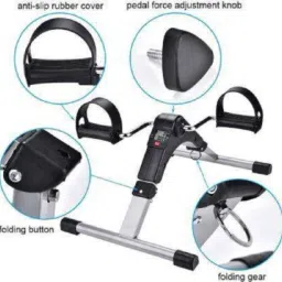 paradiya sales Mini Folding Pedal Exerciser Cycle for Home And Gym Mini Pedal Exerciser Cycle Mini Pedal Exerciser Cycle image 5