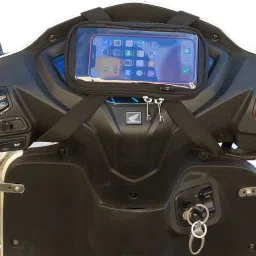 Universal Mobile Holder/Stand/Mount Pouch for Scooters Scooty Activa Jupiter EV Bicycle Phone Holder-11