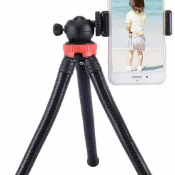 MOBONE ® 360 ° Rotatable Ball Head Flexible Gorillapod Tripod with Free Tripod Mount & Mobile Attachment for DSLR, Action Cameras & Smartphon Tripod-25