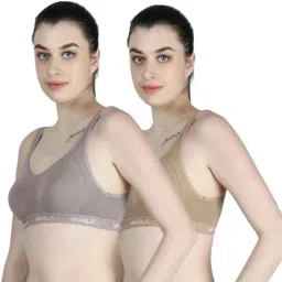 Pack of 2 Women Sports Non Padded Bra-image-68
