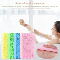 webdealz Ultra Soft Exfoliating Shower Sponge- Dead Skin Remover Sponge x4.32-picture-7