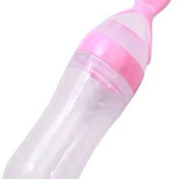 Baby Feeder Bottle With Dispensing Spoon - 90 ml - Silicone-24
