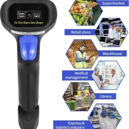 RAISA PRINTECH RPL3 WIRED 1D Laser Barcode Scanner (Handheld) Laser Barcode Scanner image 2