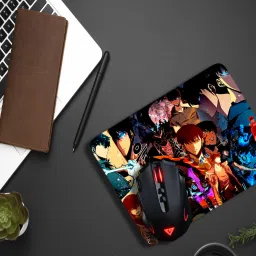 Inkaura Solo Leveling Printed Mouse Pad Gaming and Desktop Best For Anime Lover 9x7 Inch Mousepad-24