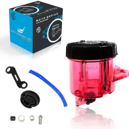 Front Brembo Brake Clutch Fluid Bottle | Oil Reservoir Tank Cup (RED) Oil Filler Cap-picture-12