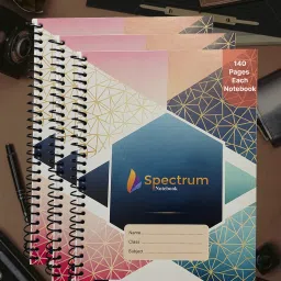Spiral Notebook A4 Notebook Ruled 140 Pages-image-68