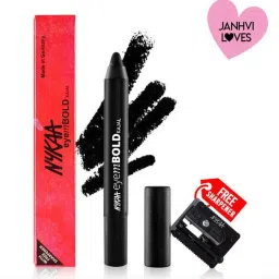 Eyem Bold Kajal With Free Sharpener (Deep Black 001)-0