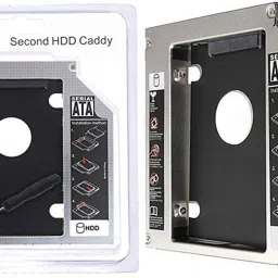 GIPTIP 2.5''Internal SATA 2nd HDD 9.5MM CADDY CD/DVD-ROM to Expanded Data Storage 2.5 inch 9.5 MM Universal HDD Caddy Internal Hard Drive Enclosure-12