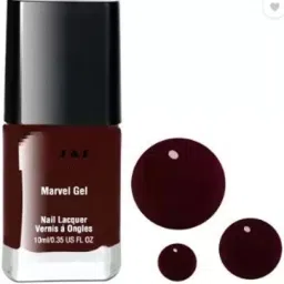 Shine and Glossy Nail paint maroon color Maroon-image-7