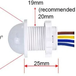 IFITech PIR Motion Sensor with Day Night Sensor. Wired Sensor Security System image 3