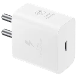 SAMSUNG EP-T2510XWNGIN 25W Type C Fast Charger (Type C to Type C Cable, Support PD 3.0 PPS, White)-10