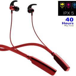 New verison Neckband Bluetooth Headphones with 12 Hrs Playtime with 10mm Drivers Bluetooth Headset-image-75