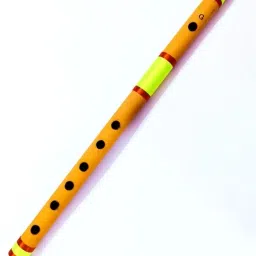 G Natural 17 inch 6 Hole Professional & Beginners Bamboo Flute-image-2