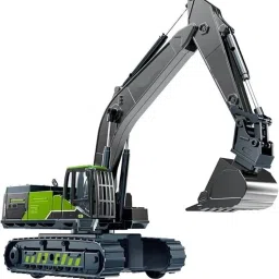 Friction Power Construction Excavator Truck Pull Along Vehicle JCB Toys for Kids-picture-23