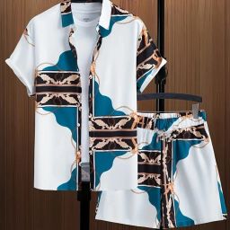 Shirt Regular Shorts Co-ords Set-image-65
