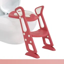 Folding Baby Pot Portable Adjustable Foladable Toilet Training Seat with Sturdy Non-Slip Wide Step and Soft Cushion for Kids Potty Seat-20