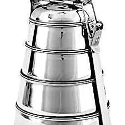 Stainless steel tiffin 4 tier 4 Containers Lunch Box-image-39