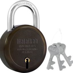 Green Round 65 Pack of 1 Padlock-image-2