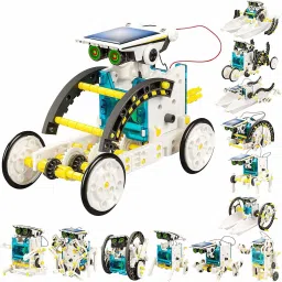 13-in-1 Solar Power Robots Creation Toy Handball-18