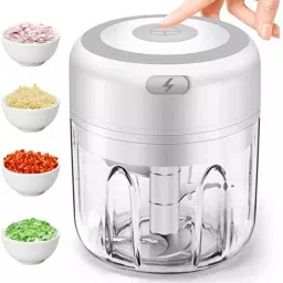 USB Rechargeable Wireless Electric Vegetable Garlic Portable Food Chopper Cutter Electric Vegetable & Fruit Chopper-image-72