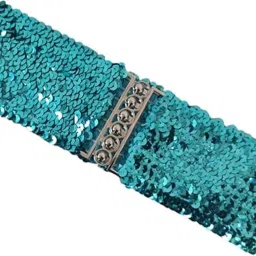 Women Blue Synthetic Belt-image-35