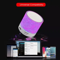 SANNO WORLD S10 Wireless Portable Bluetooth Speaker with Smart Touch S10 Mini LED Mood Lamp Speaker Mod image 4