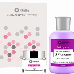 White Acrylic Powder, Monomer and 1 Nail Brush-image-17