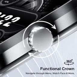 boAt Ultima Select w/ 2.01" AMOLED Display, BT Calling, Functional Crown, QR Code Smartwatch image 3