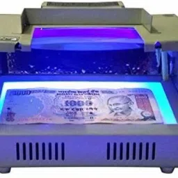 ELCONS White mini jumbo with led Countertop Counterfeit Currency Detector-19