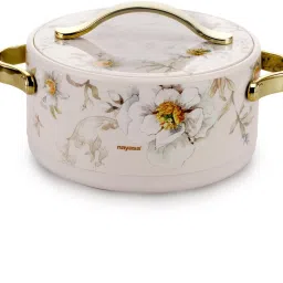 NAYASA Bethany 1500 Insulated Inner Steel Casserole | 1500 ML | BPA Free | Thermoware Casserole-image-27