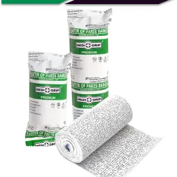 Plaster of Paris Bandage 10 cm x 2.7 m (6 Rolls) B.P. Crepe Bandage-image-8