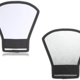 De-TechInn Silver Flash Diffuser Reflector for Camera Flash Bounce Card Camera Flash Diffuser image 2