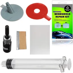 Glass Repair Liquid for Cracks for Fix Auto Windshield Glass Cracks Windshield Repair Kit-image-41